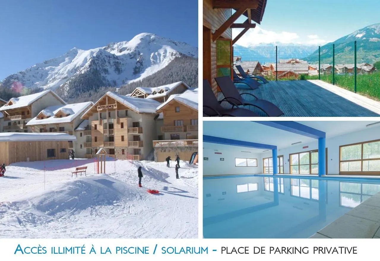 Les Orres 1800 Appartement 4 P Jacuzzi Balneo Prive Vue Piste Piscine Residence Les Orres